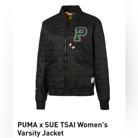 Puma Jackets & Blazers - PUMA x SUE TSAI Women's Varsity Jacket Size X-Small